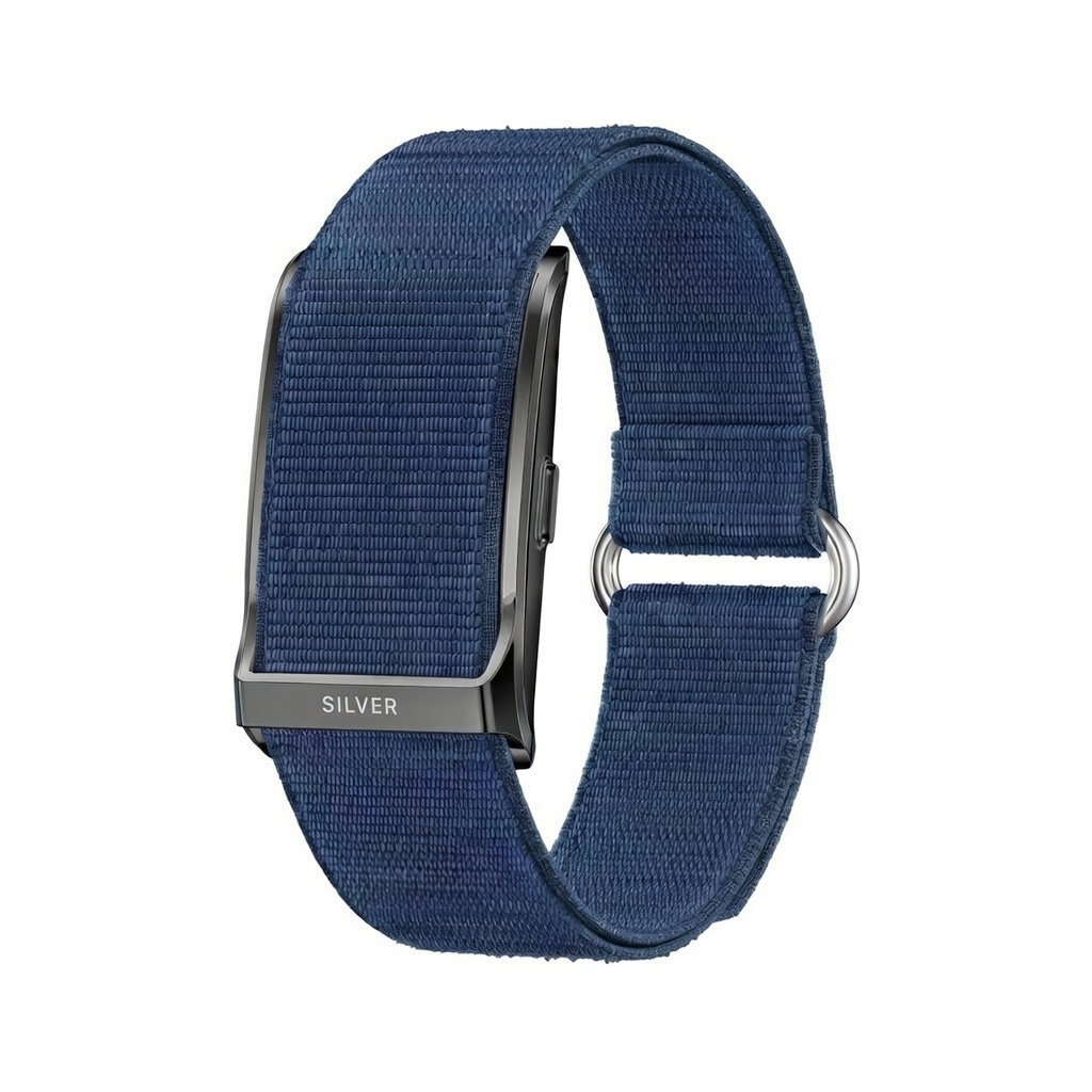 Silver wellness bracelet